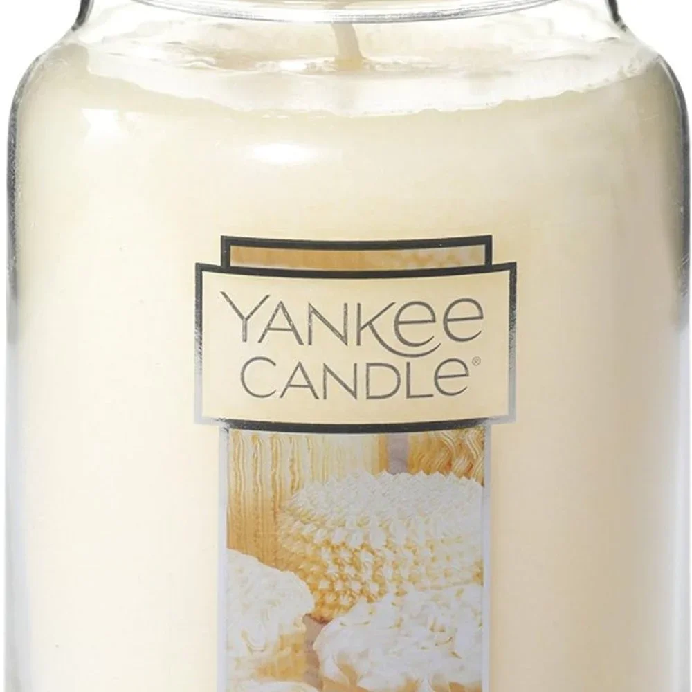 Candle Buttercream Scented, Classic 22oz Large‎ Jar Single Wick Candle, Over 110